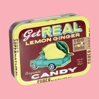 Get Real's Lemon Ginger Drops